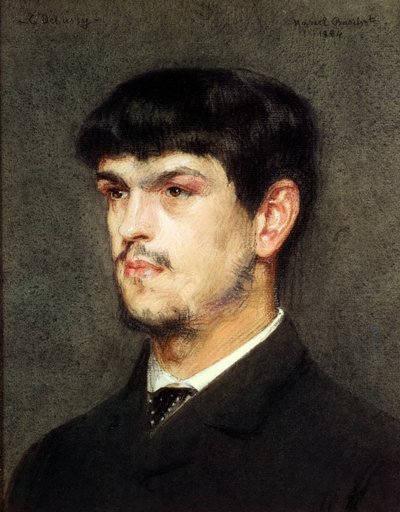Claude Debussy à Rome, 1884 (pastel sur papier) - Marcel Andre Baschet
